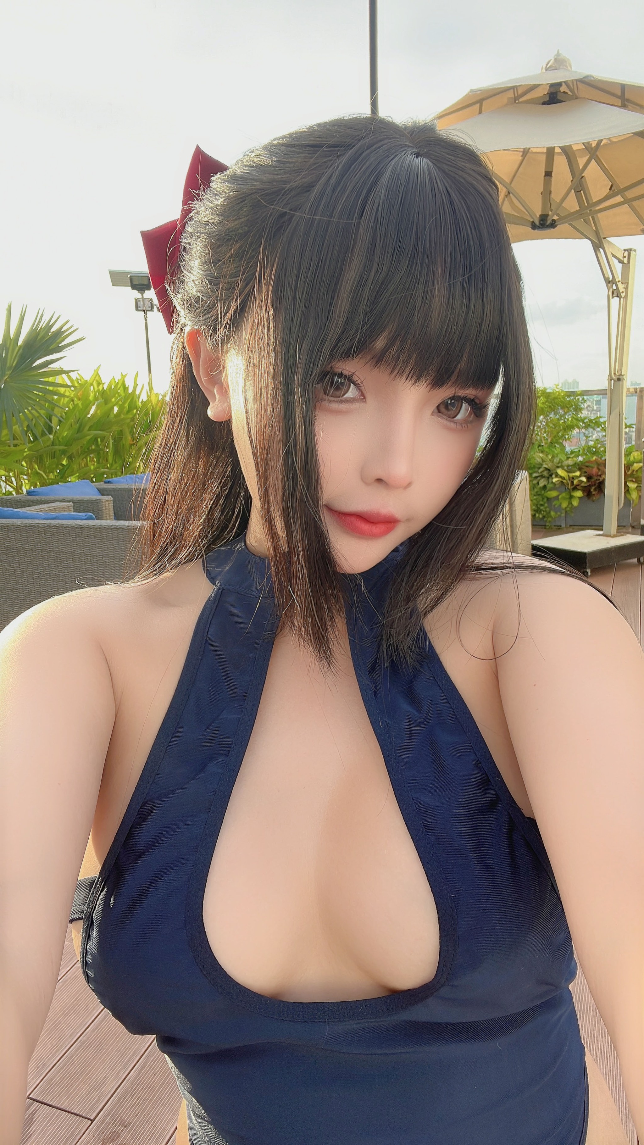 Sayo Momo – NO.055 JAV Vibe Summer Swimsuit [64P8V]-XikXak